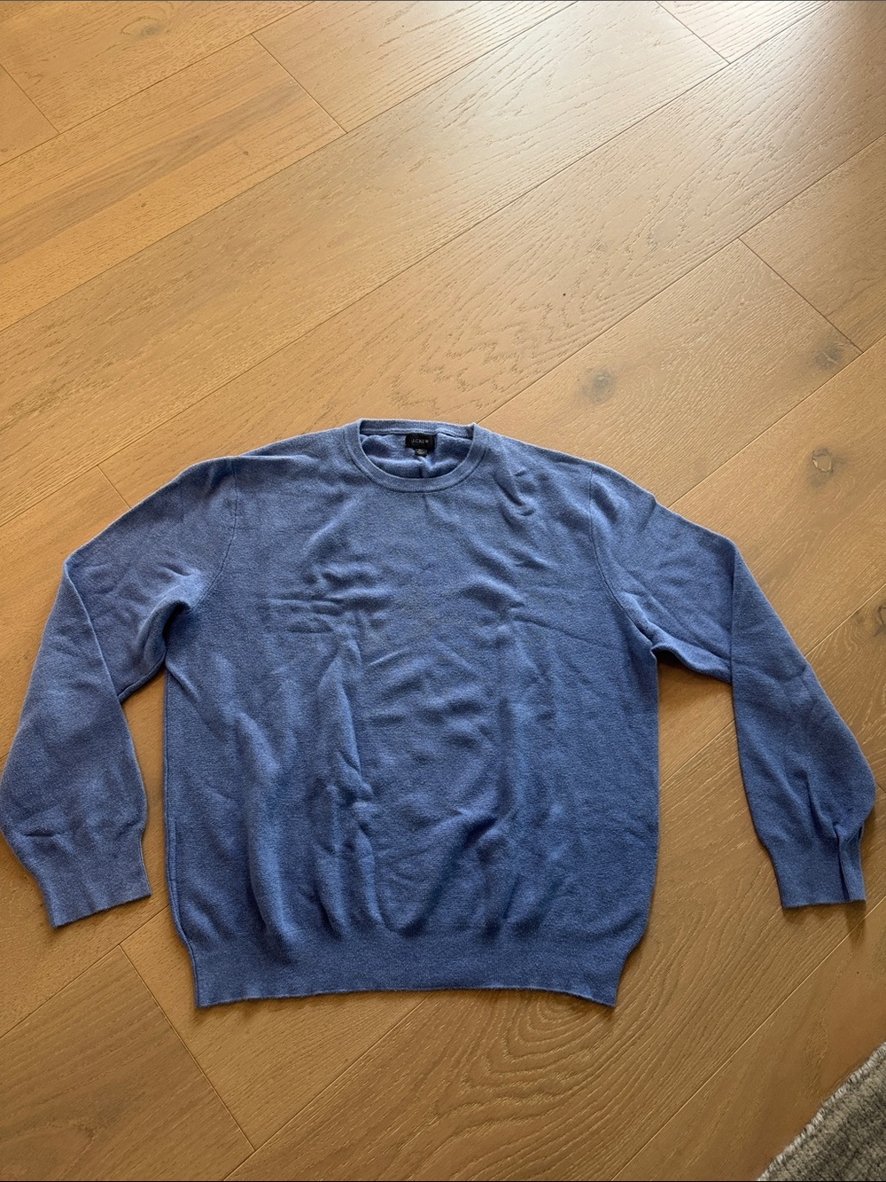 J. Crew Men's Crewneck Sweater in Slate Blue